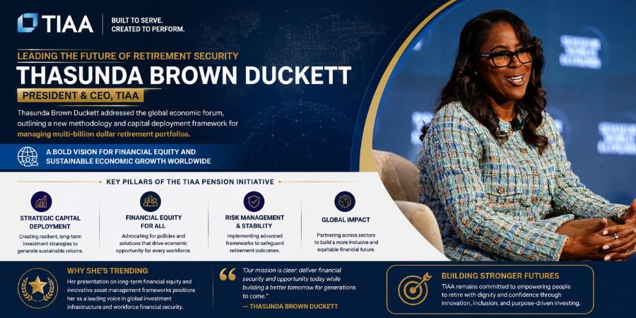 Thasunda Brown Duckett TIAA Pension Initiative
